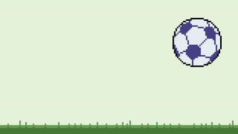 Pixel-Kunst-Animation-Fußballtor-zerstören
