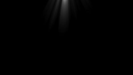 Volume-lights-ray-on-black-background-looped-for-overlay-with-copyspace