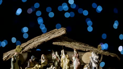 Christmas-lights-and-nativity-scene