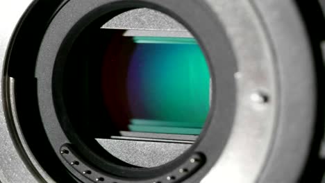 HD---Kamera-Sensor.-Close-up-Verschluss-funktioniert