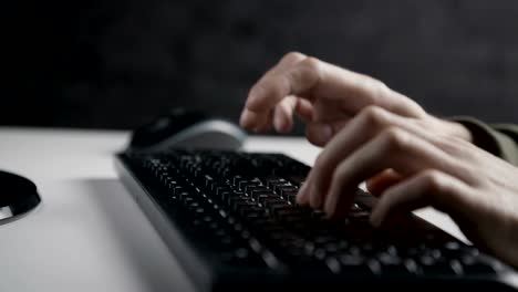 Hands-typing-on-a-computer-keyboard