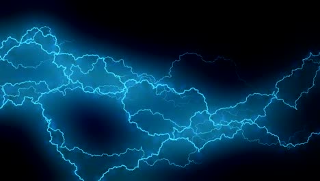 Electricity-crackling.-Abstract-background-with-electric-arcs.-Realistic-lightning-strikes.Thunderstorm-with-flashing-lightning.-Seamless-looping.-BLue.