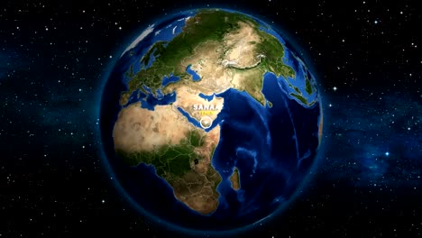 EARTH-ZOOM-IN-MAP---YEMEN-SANAA