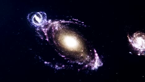 Galaxia-espiral-en-el-espacio-profundo