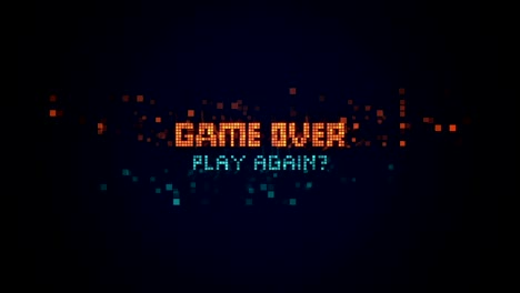 Game-over-phrase-in-pixel-art-seamless-loop-animation