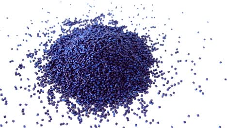 Raw-plastic-granules-for-industry-on-a-white-background