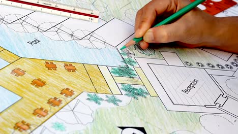 Landschaftsarchitekt-Design-hotel-resort-plan