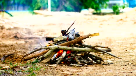 Feuer-Flamme-Hintergrund