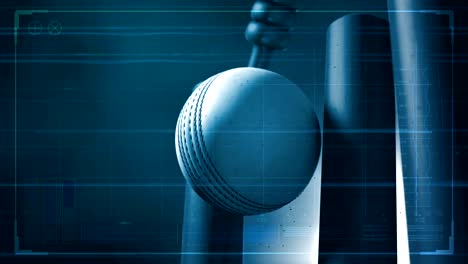 pelota-de-Cricket-golpear-wicket-con-datos-de-la-tecnología-1