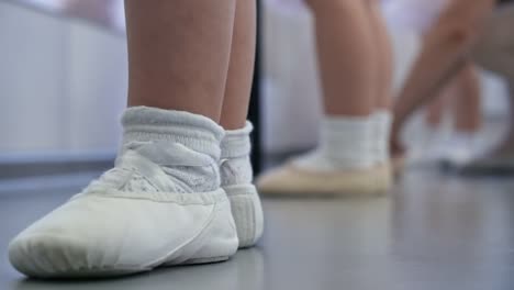 Wearing-Ballet-Shoes-for-Dance-Lesson