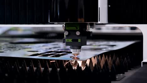 Automated-production-with-cnc-process-and-laser-machine-for-cut-metal