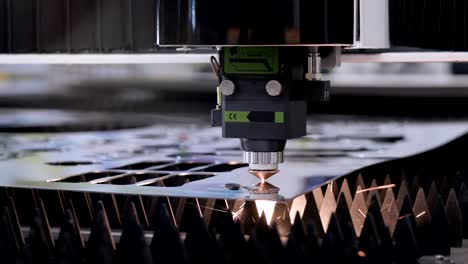 Automated-production-with-cnc-process-and-laser-machine-for-cut-metal