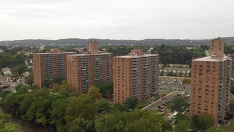 Aerial-of-Paterson,-New-Jersey