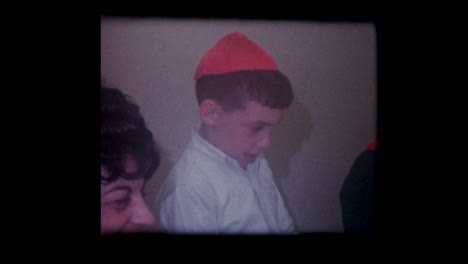 1967-Young-Jewish-boy-reads-the-four-questions-at-Passover-seder