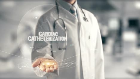 Doctor-holding-in-hand-Cardiac-Catheterization