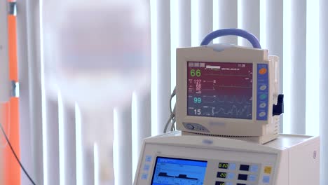 Medical-monitor-showing-vital-rates-of-a-patient