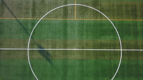 Aerial-of-Football-Pitch-with-Artificial-Green-Turf