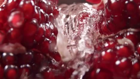 Water-flow-between-pomegranate-grains.-Slow-motion