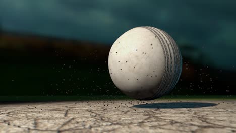 Cricket-Ball-Hitting-Pitch