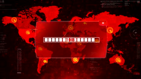 DDOS-Attack-Alert-Warning-Attack-on-Screen-World-Map.