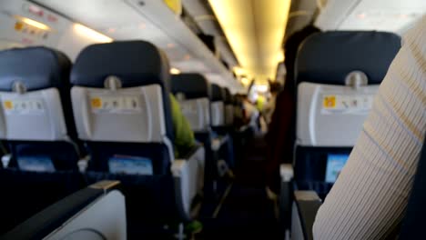 Passengers-seated-inside-the-aircraft