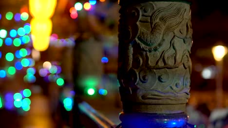 Stone-carvings-and-classical-architecture-in-Asian-temple.-The-landscape-of-Chinese-traditional-building.