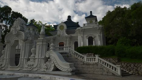 día-soleado-zhuhai-city-famoso-parque-antiguo-palacio-panorama-4k-4k-de-china