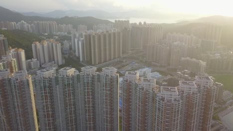 Imágenes-de-4K-de-Kuala-Kwan-O,-Hong-Kong-en-vista-aérea