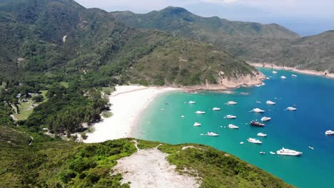 SAI-kung,-vistas-al-mar-de-Bahía-wan-ke-largo