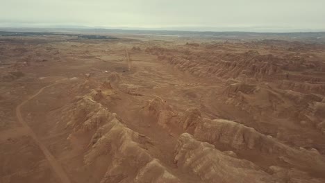 Landschaftsraum-Landschaft-von-Xinjiang,-China