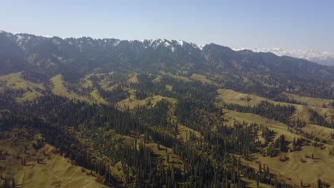 Paisaje-de-relieve-de-Xinjiang,-China