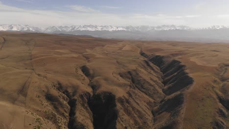 Landschaftsraum-Landschaft-von-Xinjiang,-China