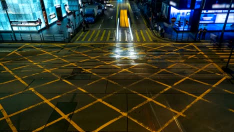 Very-busy-crossroads-in-the-central-district-in-rush-hour