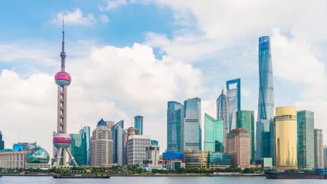 Skyline-view-from-Bund-waterfront-on-Pudong-New-Area