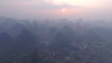 Aerial-Landscape-in-Guilin