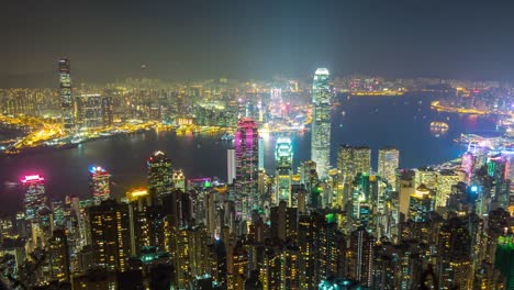 china-night-light-hong-kong-city-kowloon-island-peak-panorama-4k-time-lapse