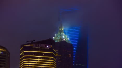 night-time-illuminated-shanghai-city-buildings-top-sky-view-4k-timelapse-china