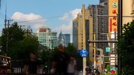 shanghai-city-center-cloud-view-buildings-tops-panorama-4k-timelapse-china