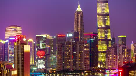 sunset-shanghai-bay-night-illuminated-rooftop-panorama-4k-timelapse-china