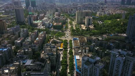 zhuhai-cityscape-sunny-day-rooftops-aerial-panorama-4k-china