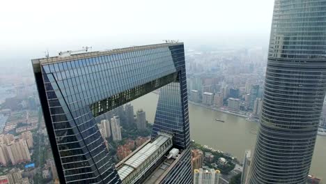 Aerial-View-of-Lujiazui-business-center,Shanghai.China