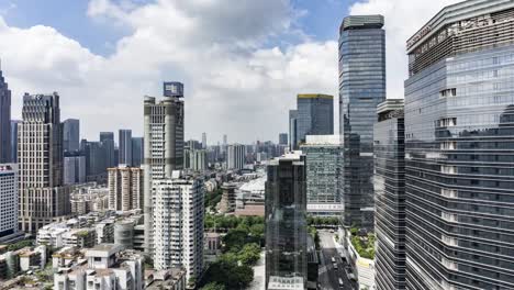 Lapso-de-tiempo-de-paisaje-de-la-ciudad-de-Guangzhou