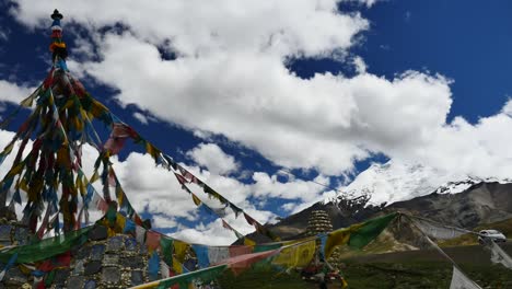Lungta-and-Himalayas-range-Tibet-Kailas-yatra