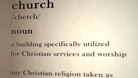 Kirche-Definition