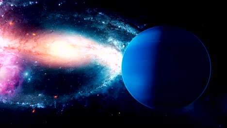 Realistic-beautiful-planet-Neptune-from-deep-space