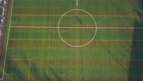 Aerial-of-Football-Pitch-with-Artificial-Green-Turf