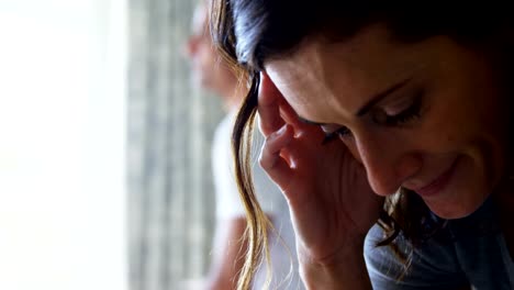 Unhappy-couple-having-an-argument-in-the-bedroom