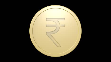 Rupee-sign-on-golden-coin