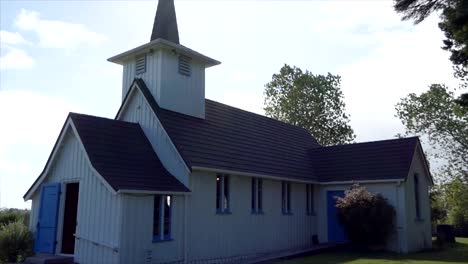 Schuss-von-religiösen-Kapelle-für-Trauerfeier