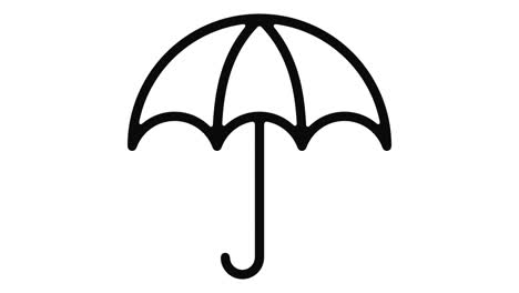 Umbrella-Line-Motion-Graphic